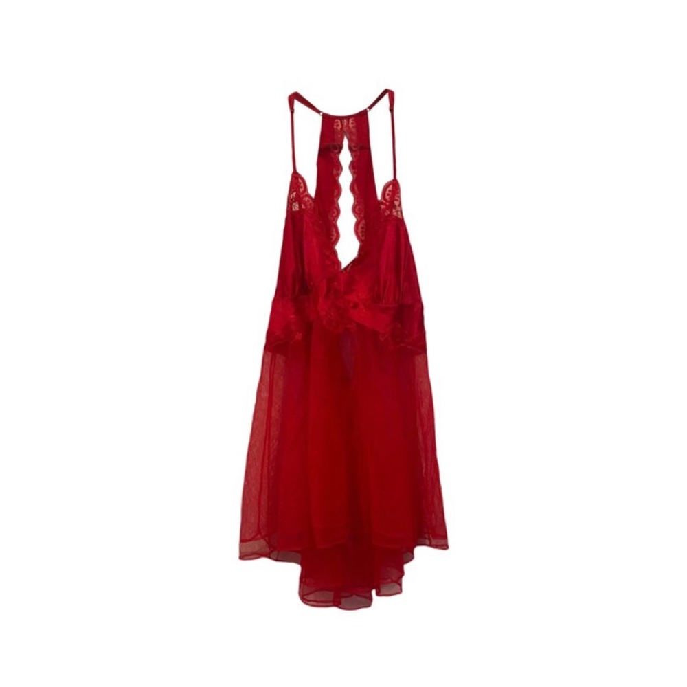 Victoria’s Secret Satin and Lace Chemise